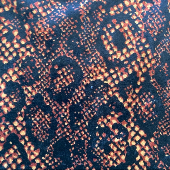 Vintage 90s Velvet Leopard Print Mini Dress 🐆 - Picture 6 of 6